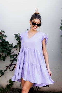 Vestido Lola - colores lisos - comprar online
