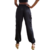 Calça Cargo Social com Bolsos Laterais e Barra Ajustável - Roupas Femininas | Moda Feminina Atemporal - Donnadellas