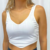 Corset Canelado Off White