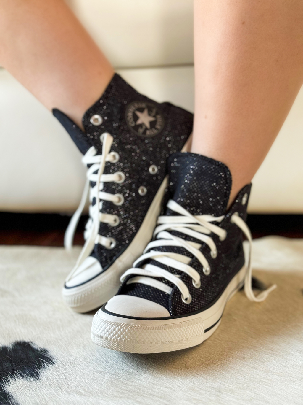 Tênis Converse Chuck Taylor Hi Matte Craft Preto Prata Puro – All Star –  Globarium