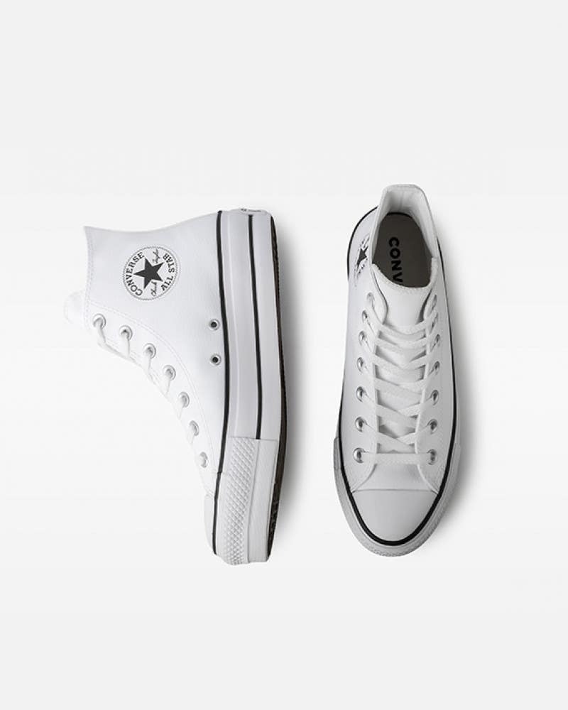 Tênis All Star Lift Sola Alta Branco, R$359,90