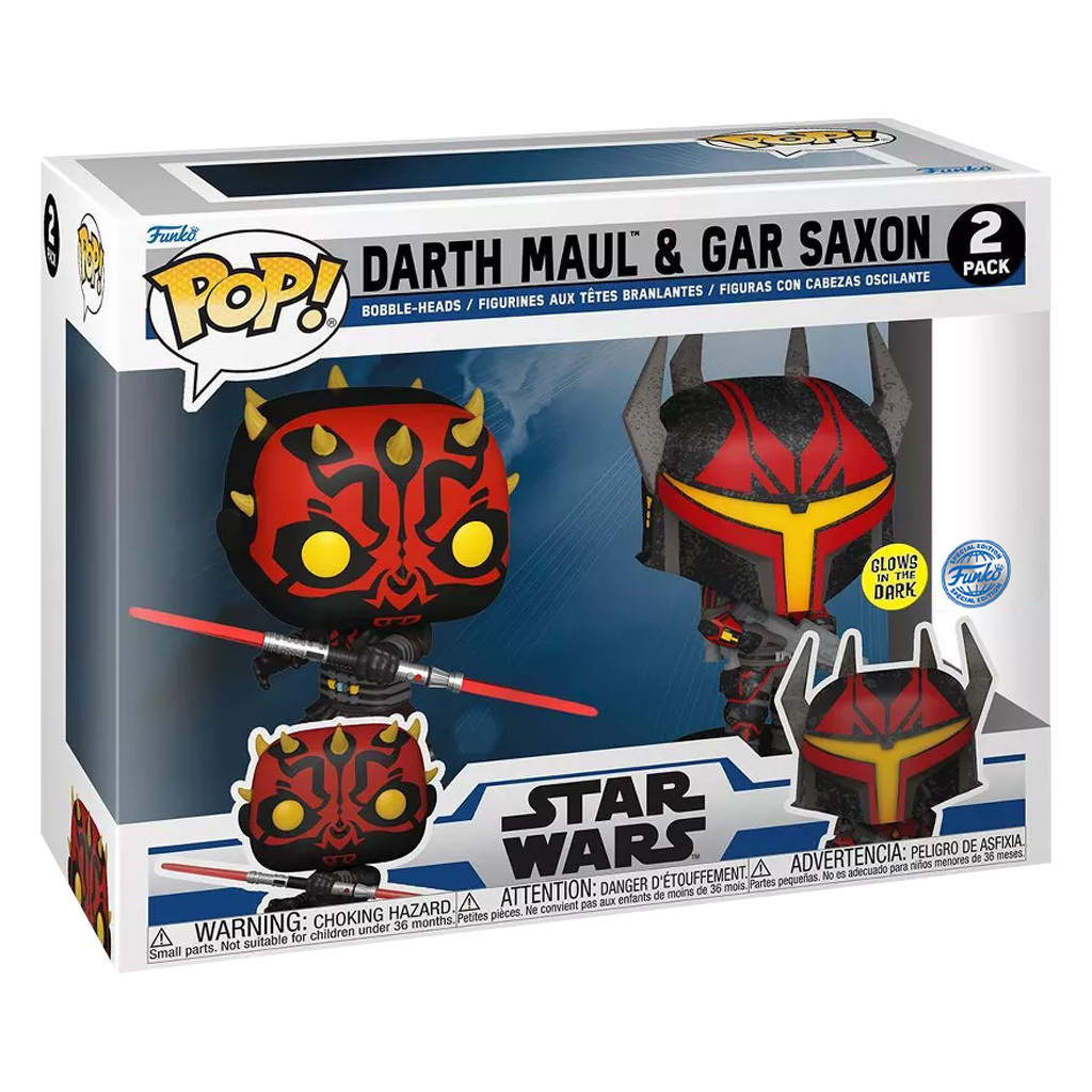 Funko Pop! Star Wars Mystery Box The Mandalorian 4 Packs Exclusivo - Moça  do Pop - Funko Pop é aqui!