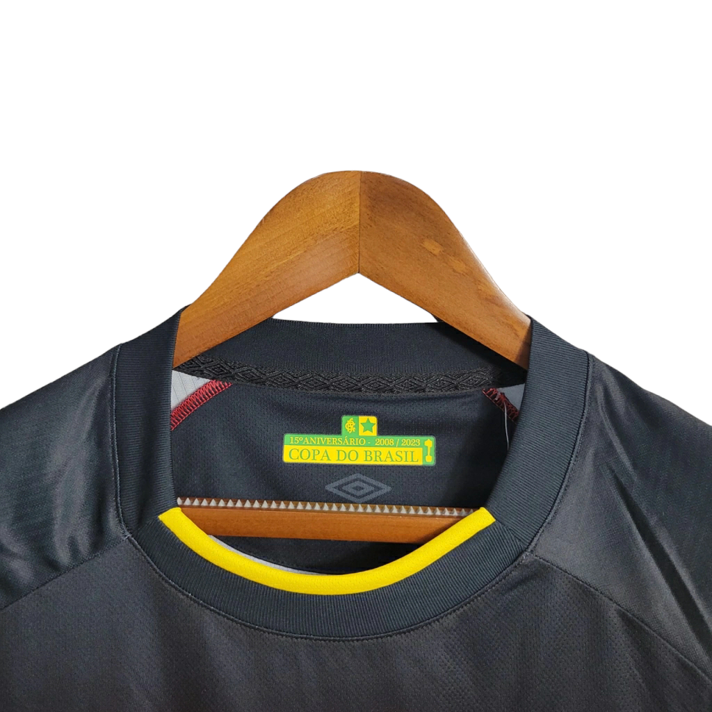 Camiseta Camisa Soccer Futebol Masculina Preto