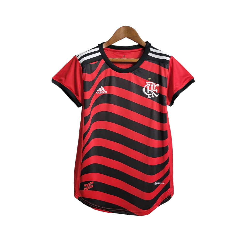 Camisa Flamengo I 22/23 Versão Torcedor Feminino + Personalização