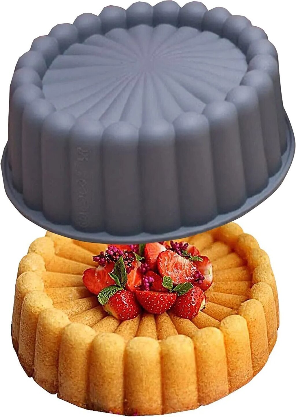 Compra online de Molde antiaderente de bolo fácil, molde de