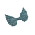 Aplique Asas Glitter 3x4cm 50 unidades - loja online
