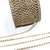 Strass de corrente Original Base Dourada ss16 50 metros