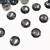 Chaton Redondo 10mm Base Metalizada Sextavado 1.000 unidades - COLORE Pedrarias