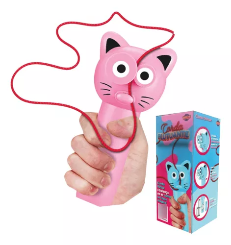 Brinquedo Elétrico para Gato Cantora Animal Andante com Corda Brinquedo Gatinho  Falante Brinquedo Adorável Musica Animal