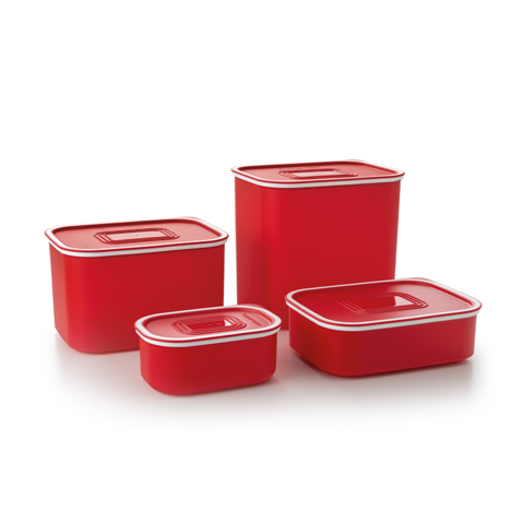 Tupperware Criativa 7,8 Litros Vermelha - Mãe, Casei e Agora?-Tupperware!