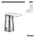 Griferia Piazza Oggi Bidet Transferencia Monocomando 10504 - comprar online
