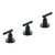 Grifería Bidet Sun Lever Negra 4507 Hidromet
