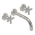 Griferia Lavat De Pared Hidromet Sun Cruz Cromo - 4580crcr