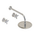 Ducha S/transf Hidromet Sun Cruz Cromo 04504crcr Ceramico