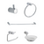 Set De Accesorios Hydros Zen - 5 Piezas #50055011