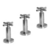 Grifería Hidromet Bidet Play Cruz Cromo C/transf. 2702crcr