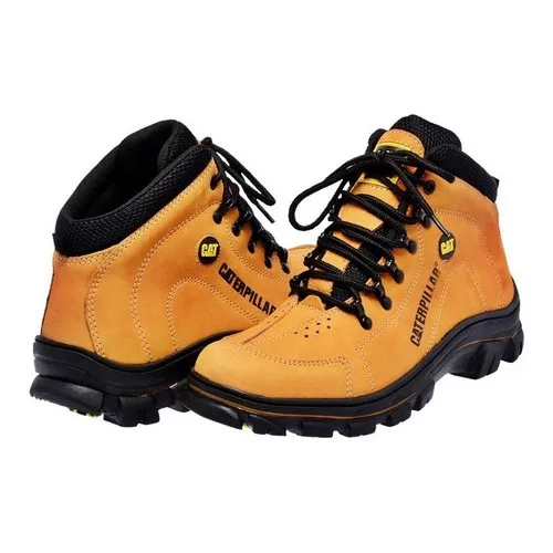 Bota Coturno Caterpillar Adventure Original Amarelo