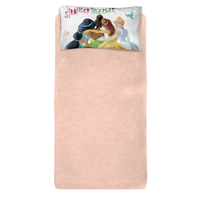 Juego de sabana 1 1/2 plaza Princesas Disney Piñata