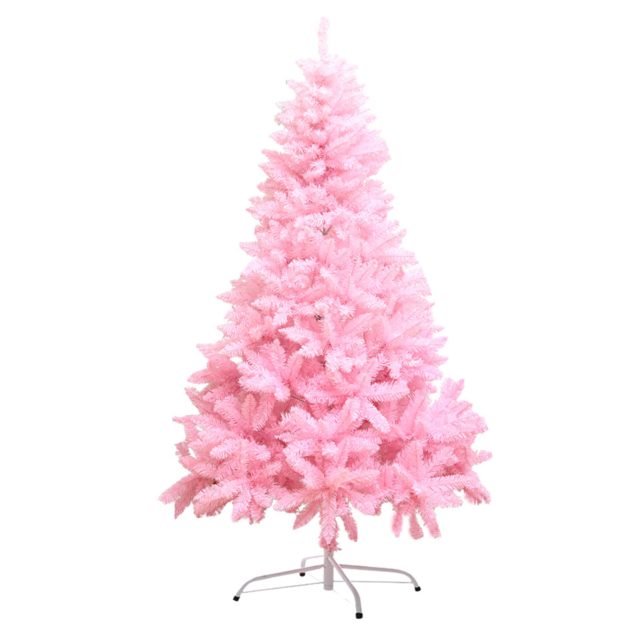 Árvore de Natal Rosa Decorativa de Natal Nórdica Árvore Ornamentos de  Proteção Artificial Simulação Vermelha Para Enfeites de Decoração de  Interiores Criatividade Luxo-A1 2,4m The New : : Casa