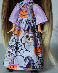 Vestido Halloween Lilás - Dulce Tyler Dolls - Blythes customizadas