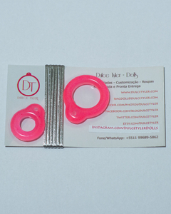 Pullring Rosa Neon