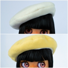 Boinas Candy Colors Dupla Face - Dulce Tyler Dolls - Blythes customizadas