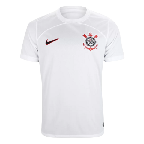 Camisa Internacional II 23/24 s/n° Torcedor Adidas Feminina - Vermelho  Escuro+Branco