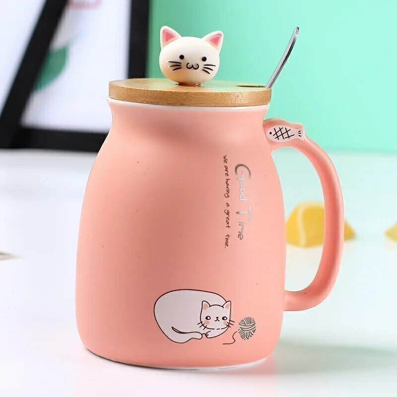 Caneca Xícara Desenho Gatinhos Gatos Gatinho Gato Pet