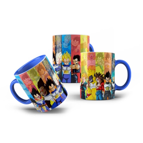 Caneca de Porcelana Vegeta Principe dos Sayajins Dragon Ball - VilelaGG -  Caneca - Magazine Luiza