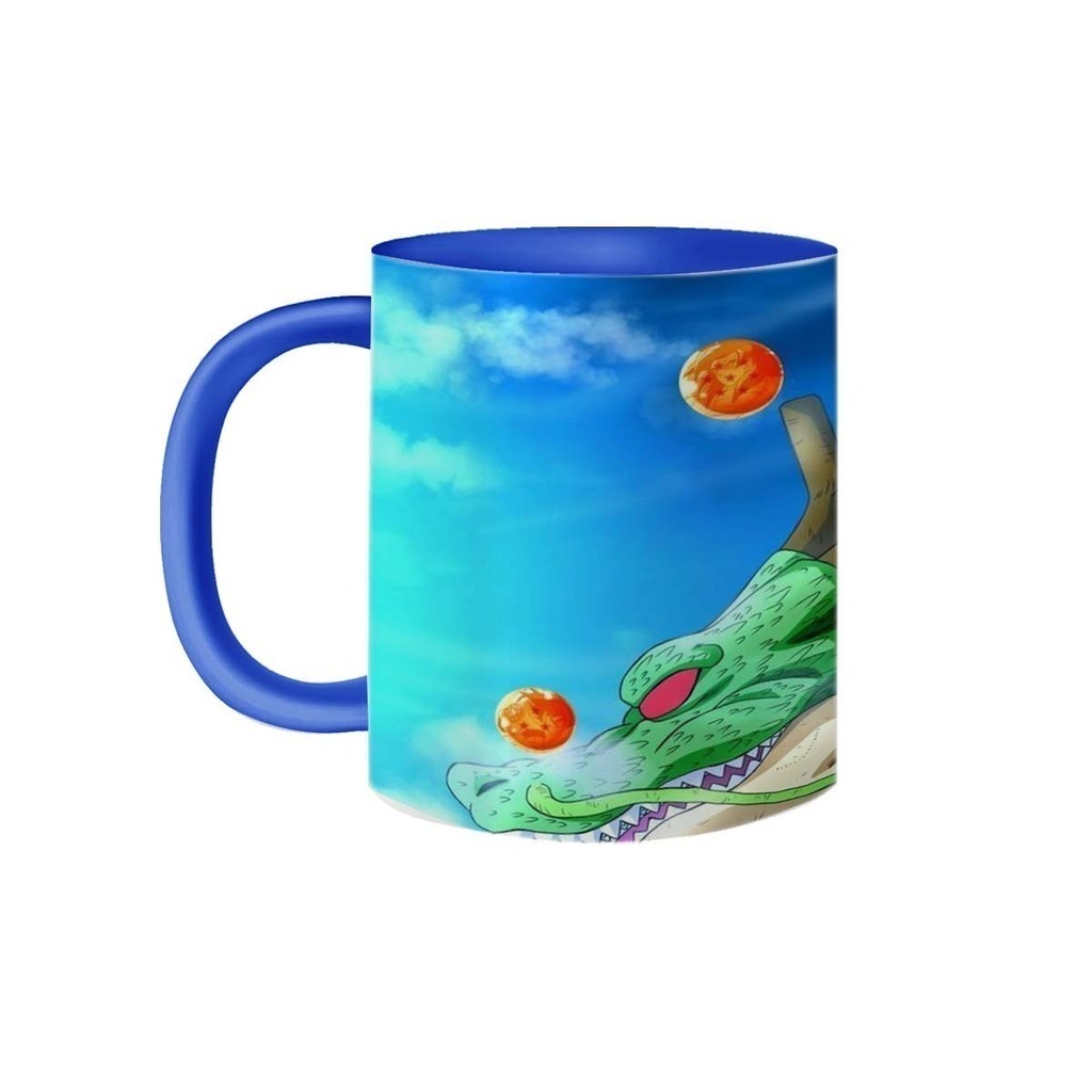 Caneca Personalizada Dragon Ball Z Goku Super Sayajin Azul