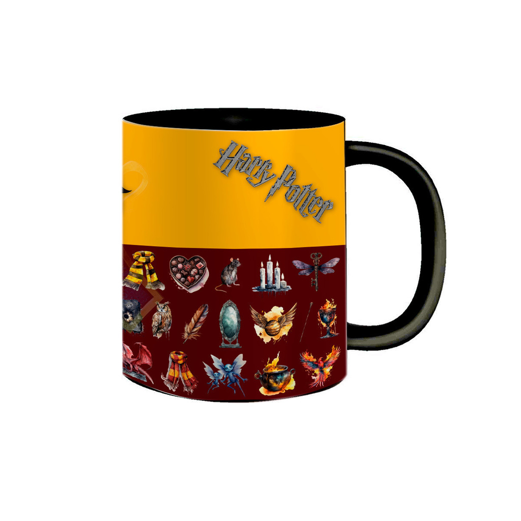 Caneca Feitiços Harry  Elo7 Produtos Especiais