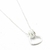 CONJUNTO DONA Y CORAZON CUBICS PLATA925