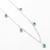 CONJUNTO OJITOS PLATA 925