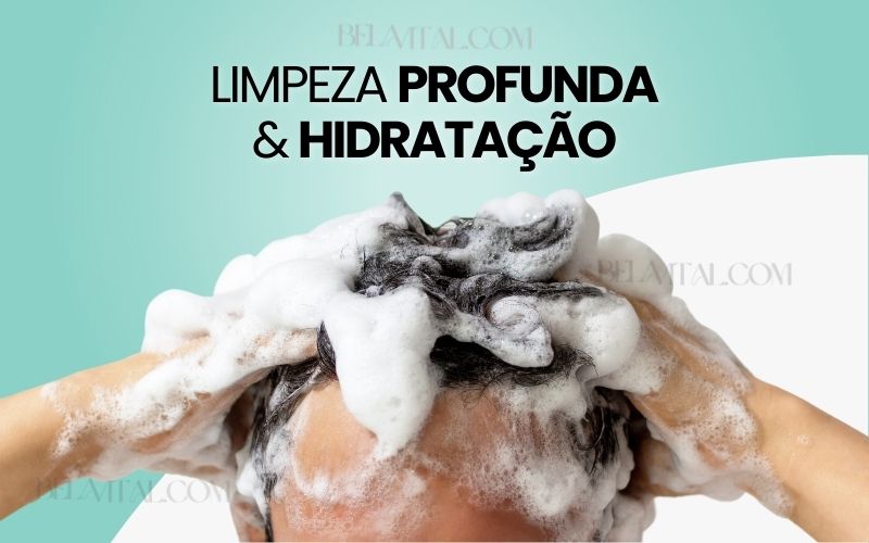 Nosso shampoo escurecedor limpa e hidrata o cabelo além de devolver a cor