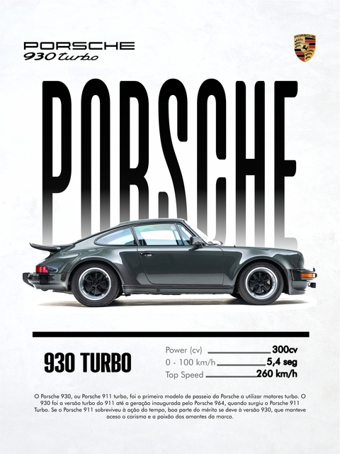 Quadro Porsche -- BR ARTES