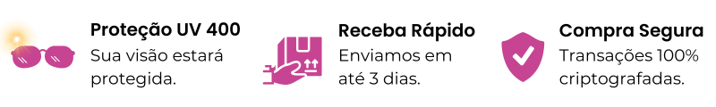 Ícone de proteção a raios UV-400, ícone de compra rápida, ícone de compra segura