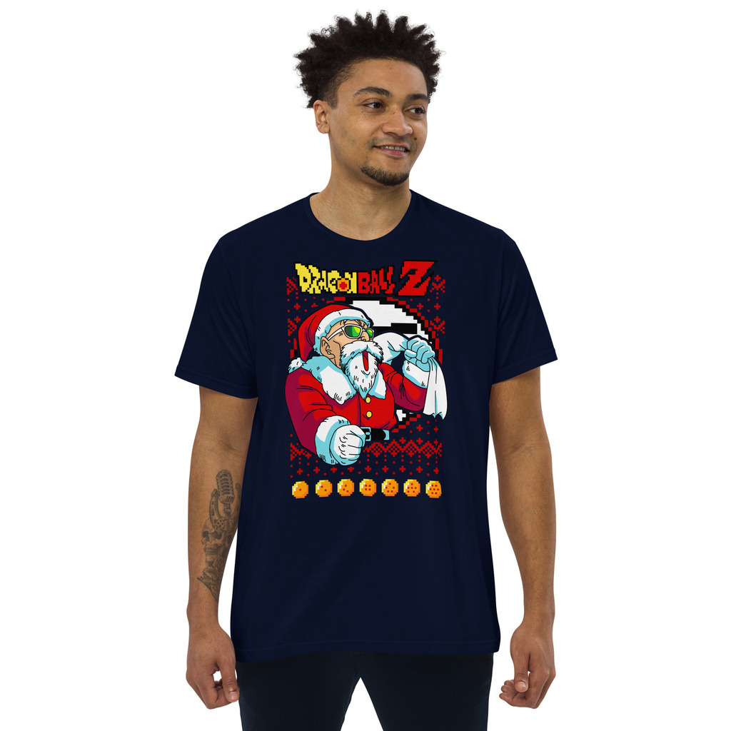 Dragon Ball Z Camiseta masculina de manga curta com desenho animado preto,  Preto, P