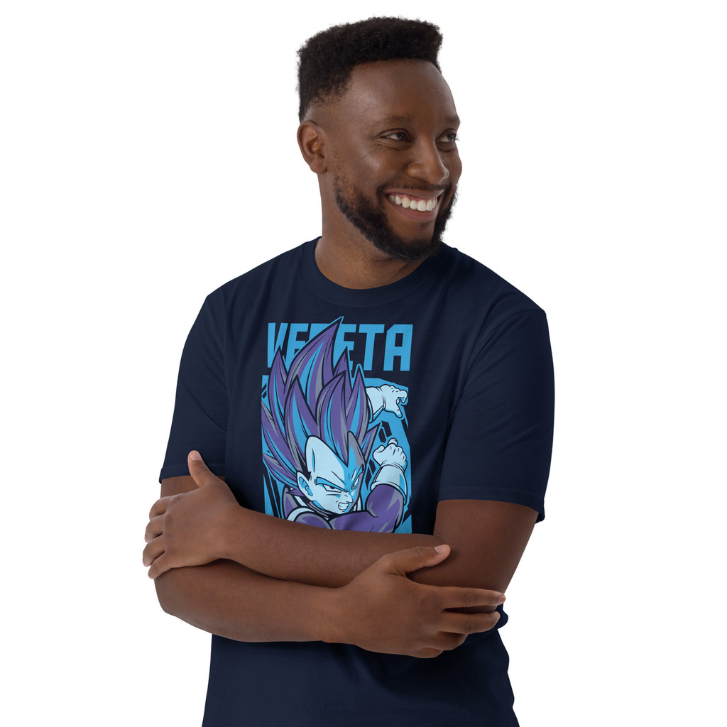 Camiseta Vegeta Super Saiyajin Blue - Dragon Ball Super - Unissex