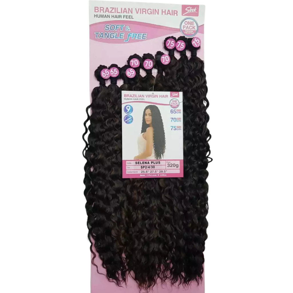 Cabelo Bio Vegetal Alessia Plus - Sleek Brazilian Virgin Hair