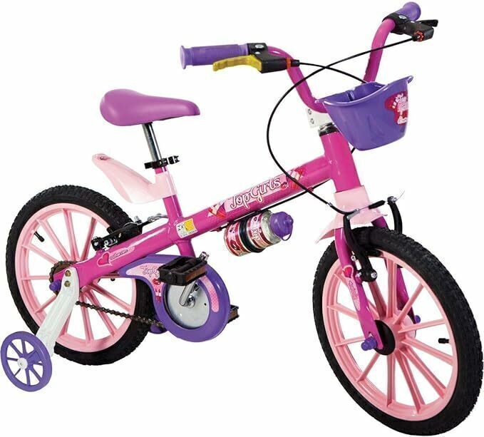 Triciclo Bicicleta Infantil Menina You 3 Girl Rosa Nathor