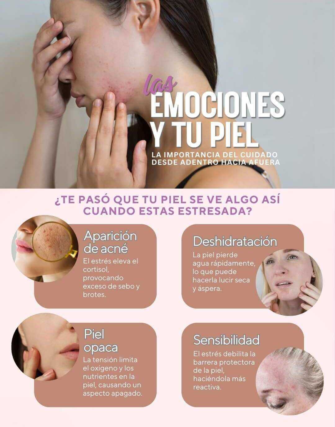 las emociones y tu piel