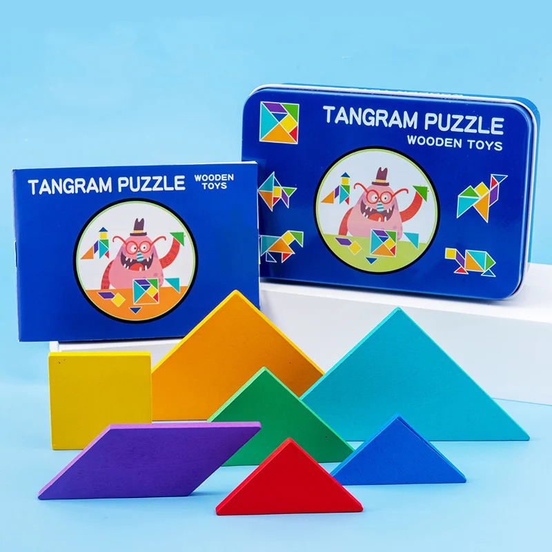 Puzzles Tangram - +/- Matemática online +/