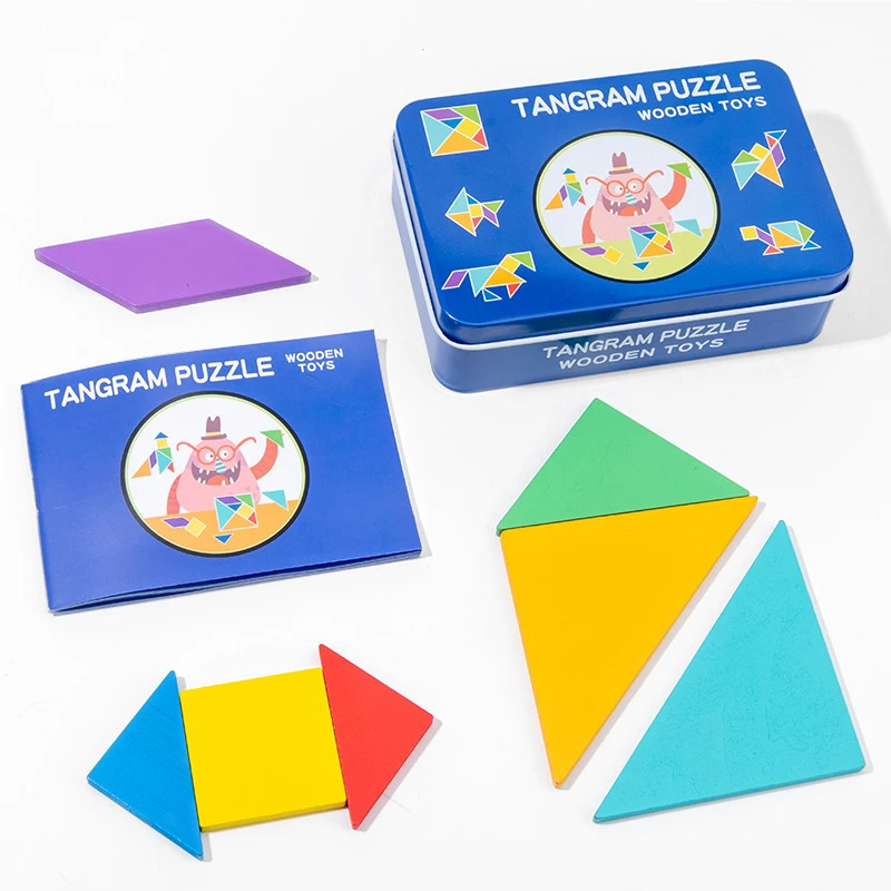 Puzzles Tangram - +/- Matemática online +/