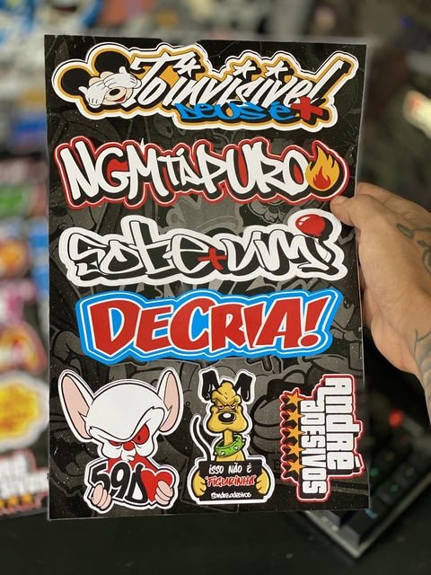 ROUND 6 ADESIVOS - SQN Stickers - vendas online de materiais impressos