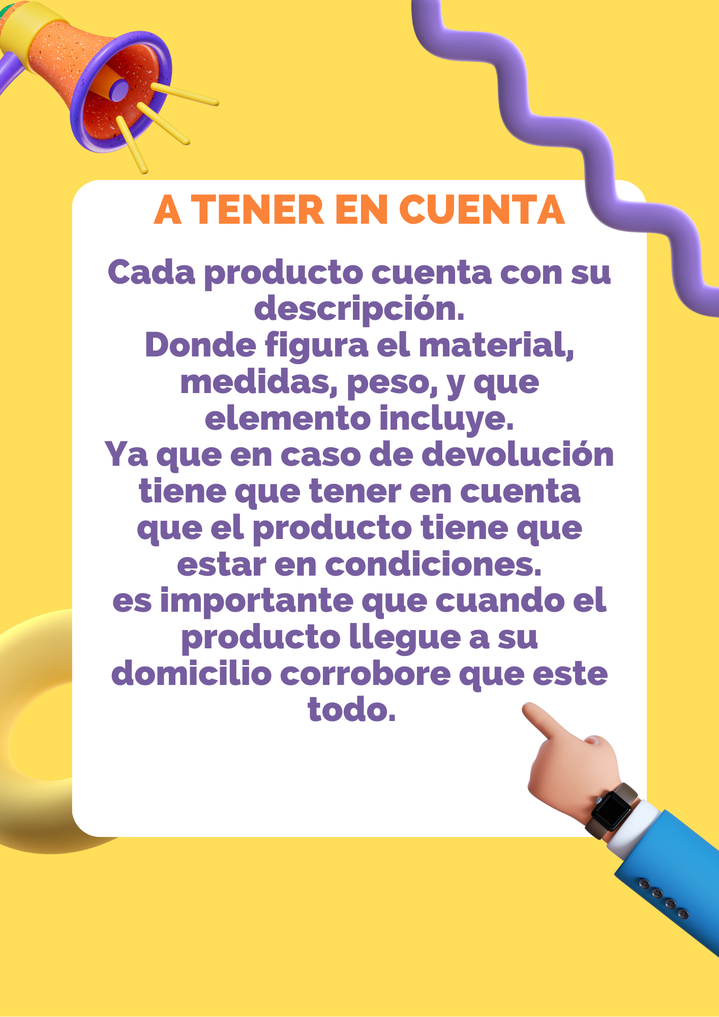 Información importante