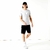 Camiseta masculina Lacoste SPORT em jérsei respirável com estampa 3D de crocodilo - comprar online