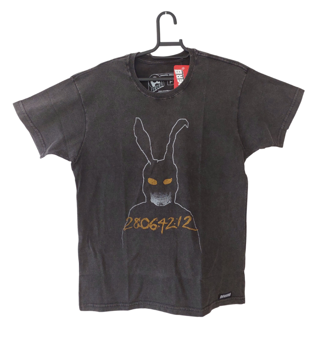 Maglietta Camisetas La Colmena 319 DarthSmoke (Donnie), 100% Cotone, Taglia S, Nero