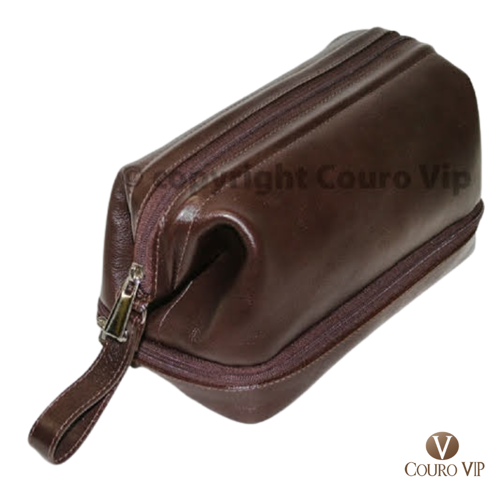 NÉCESSAIRE EM COURO PERSONALIZADO N108 - COURO VIP