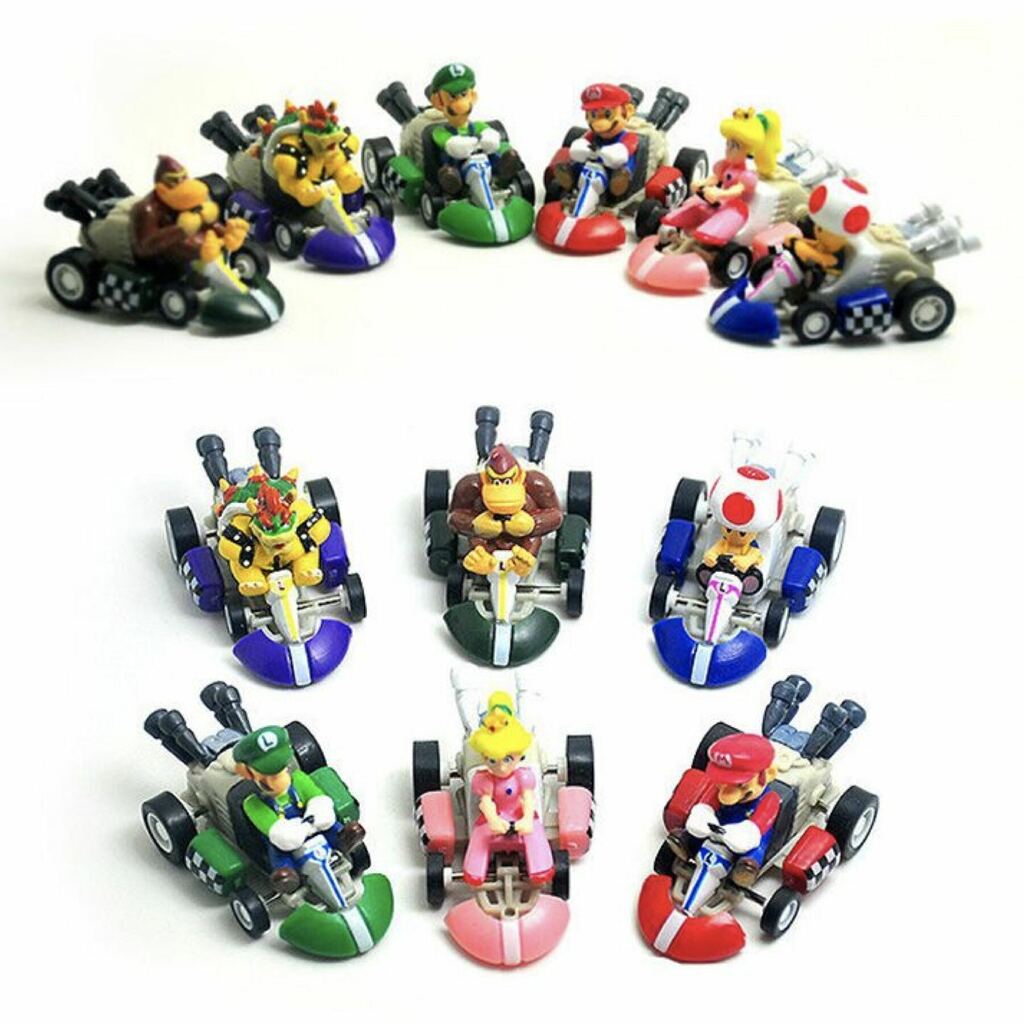 Super Mario Bros 2" Luigi Jumping Choco Egg Mini Figure Gashapon Furuta