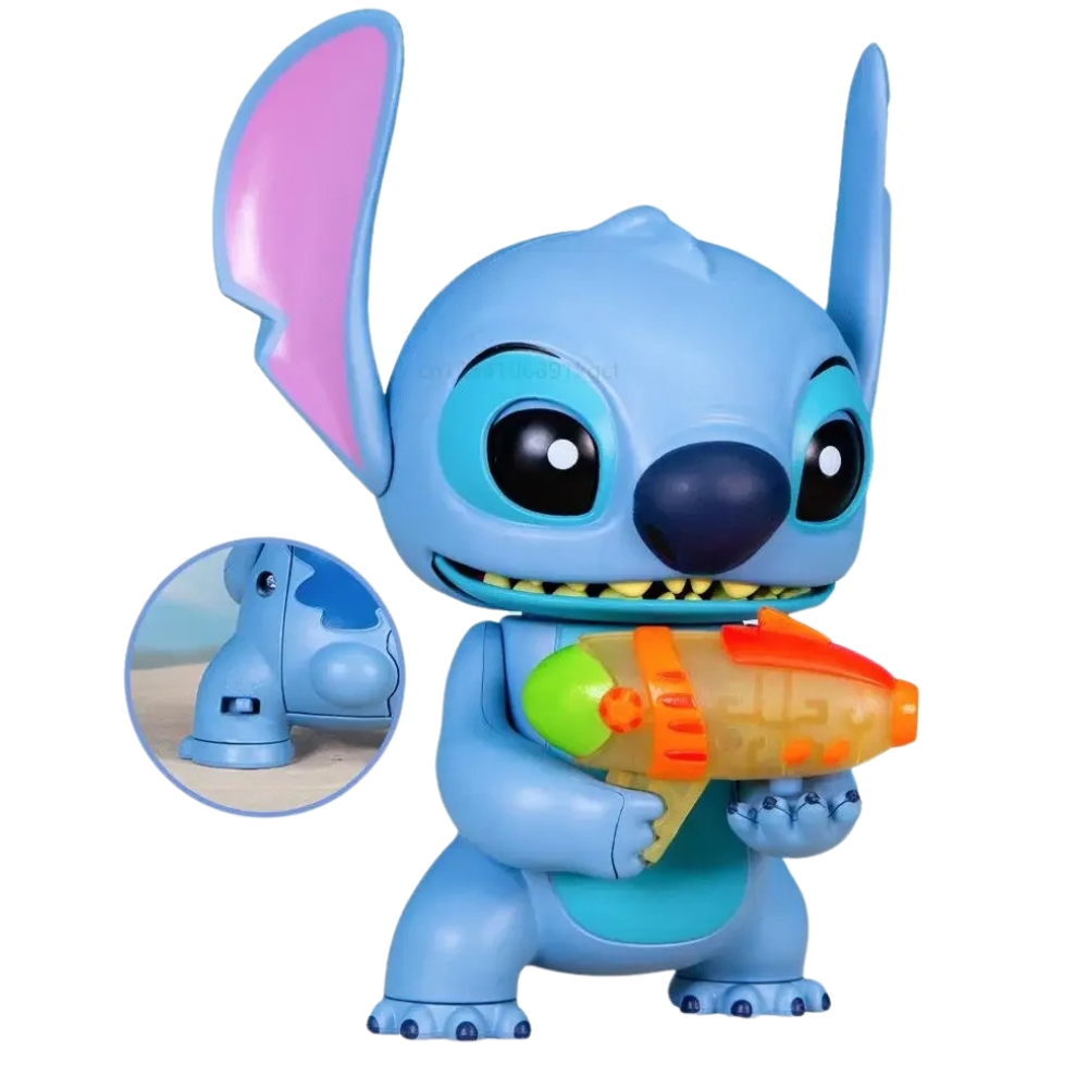 Boneco Animatronic do Stitch com 25 combinações de sons e movimentos